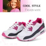 Daclay Kids Trainers Boys Girls Black Running Shoes Walking Outdoor Sports Sneakers 9 Toddler 5 Big Kid - Image 5