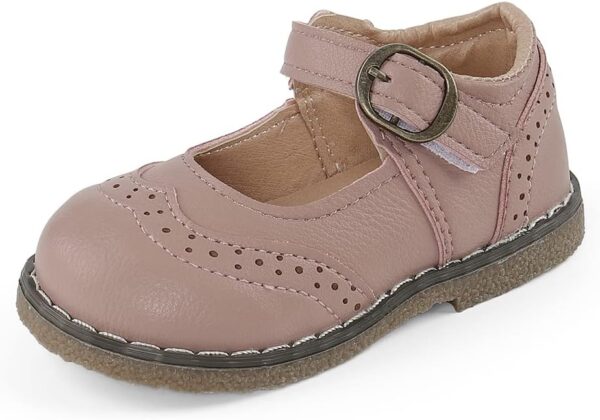 Cheerful Mario 1-6 Y Girls Mary Jane Shoes Toddler Girls Ballerina Shoes Baby Girls Dress up Shoes - Image 2
