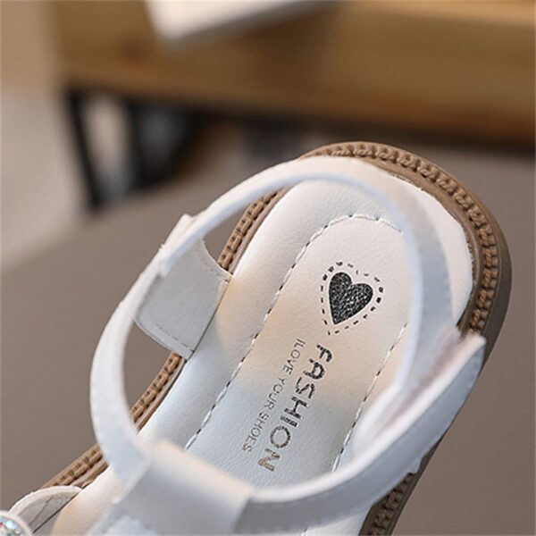 ROLAQDK Toddler Girls Shoes Size 6 Girls Dress Shoes Butterfly Rhinestones Party Wedding Princess Daily Wear for Toddler To Big Kids Sandal Size 13 Water Shoe Toddler Girl Toddler Shoes Size 5 Girls - Image 4