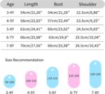 Little Girls Dresses Rainbow Long Sleeve/Sleeveless Dress Girls Cotton Pocket T-Shirt Dress Kids Winter/Summer Stripe Dress with Unicorn Flowers Print 3-8 Years - Image 6