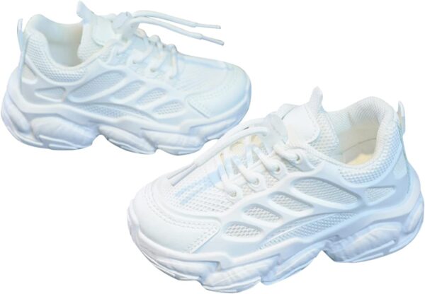 WWricotta Girls Toddler Mesh Kids Leather Sport Children Shoes Boys Baby Boy's shoes Girls Athletic Slides Sandals Little Year - Image 5