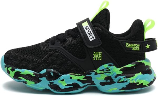 Boys Basketball Shoes Boys Sneakers Men's Basketball Shoes Lining High Top Sport Shoes for Unisex Kids - Image 2