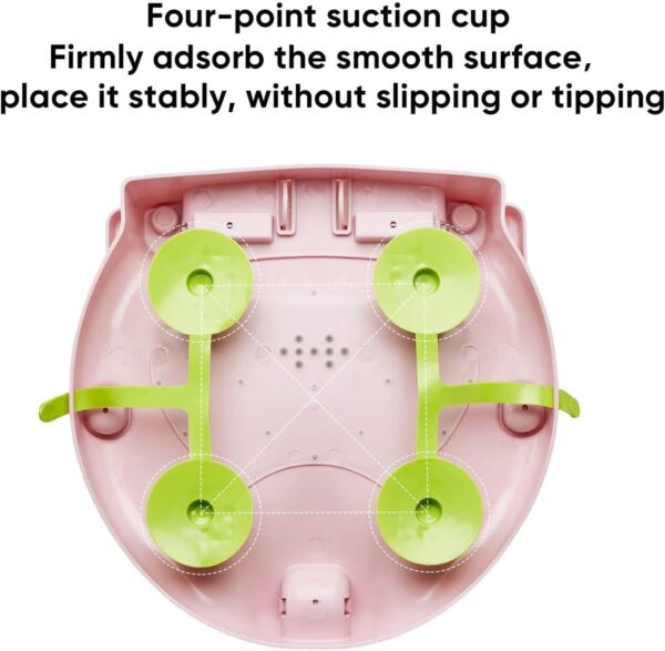cypreason Toddler Bath Seat,Non-Slip Sit-up Foldable Baby Bath Chair | Bath Seat with Suction Cups, Bathtub Chair Baby, Toddler Bath Seat, Baby Bath Seat for 6-18 Months Toddler Girls and Boys - Image 7