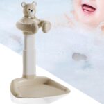 Baby Bath Stand, Baby Bath Support Anti-Slip Base Standing up, Portable Bath Helper Bathing Seat Chair Handle Sturdy for Bathroom Mother - Image 8