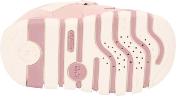 Geox Baby B IUPIDOO Girl C Sneaker, 1 UK Child Pink - Image 2