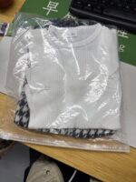 BENO TIGER Toddler Baby Girls Long Sleeve Skirt Set Solid Color Cotton Ribbed Shirt Top Plaid Suspender A-line Skirt Clothes Set - Image 3