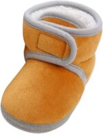 Baby Shoes Fleece Warm Booties Shoes Fashion Solid Color Non Slip Breathable Toddler Boots Boys Loafers