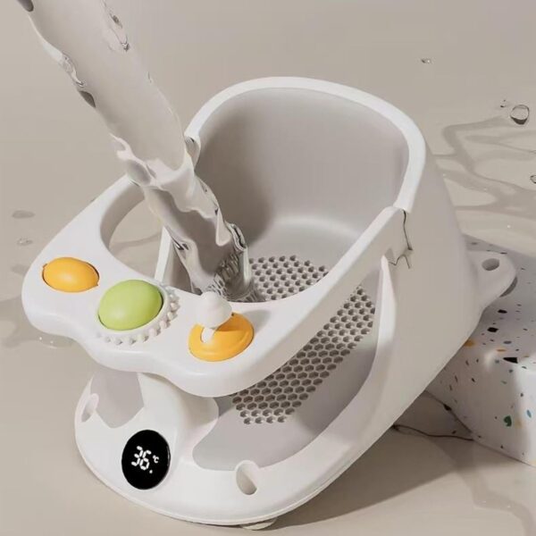 dzqad Bath Seat for Baby | Suction Cups Baby Bathtub Sitting Up Chair | Portable Toddler Safety Bath Tub Chair for Boys, Girls, Friends, Family - Image 9