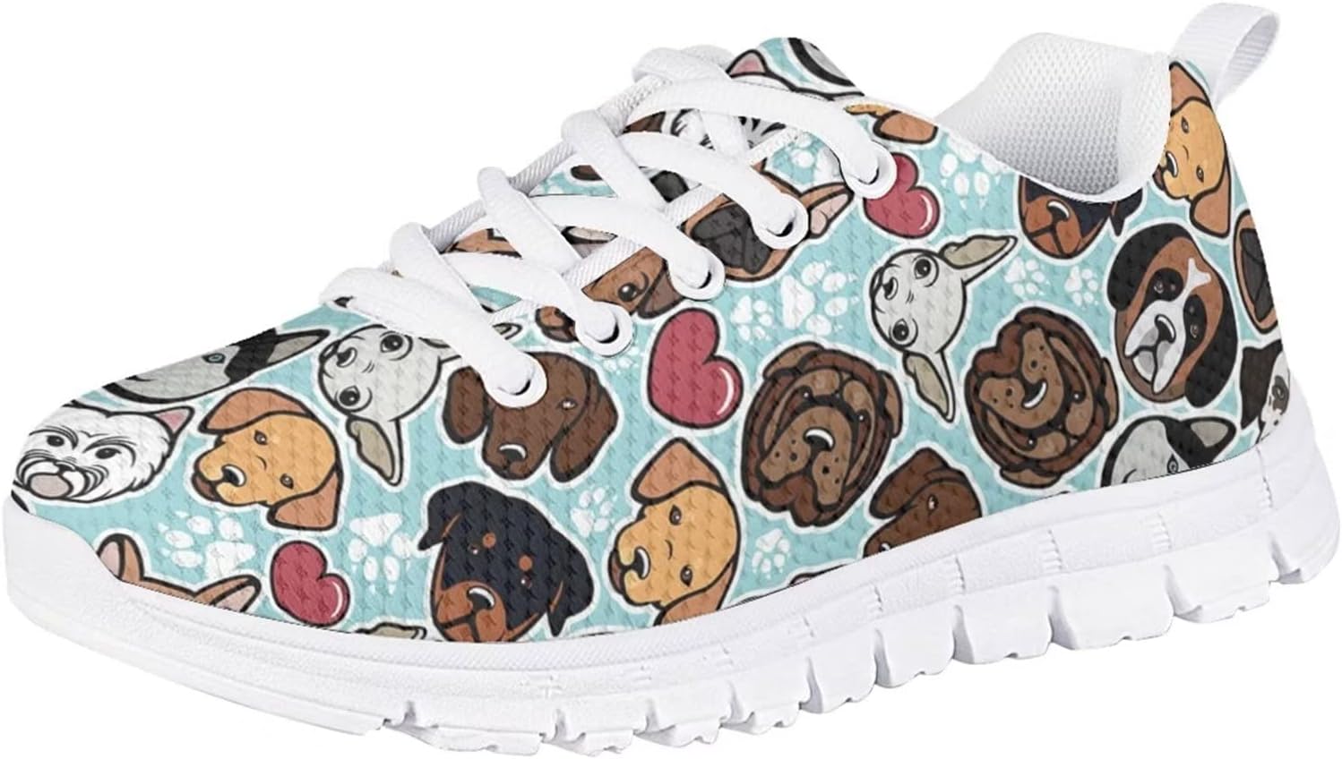 61CdYN-1iNL._AC_SL1500_.jpg BYCHECAR Girls Running Shoes Little/Big Kids Tennis Shoes Boys Sport Sneakers Lace Up Walking Shoes - Image 1