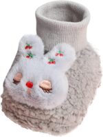 Baby Socks 12 18 Months Girl Baby Booties Boots Baby Boots Toddler Boots Soft Bottom Toddler Shoes Plus Velvet Thick Non Slip Large Cotton Shoes Newborn Baby Shoes 0 3 Monthsbaby Booties Boots