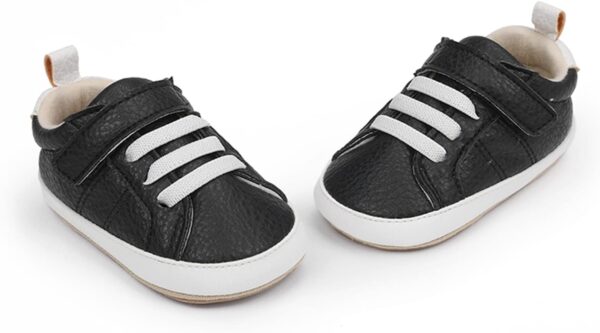 RVROVIC Baby Boys Girls Sneakers Anti-Slip Oxford Loafer Flats Infant Toddler PU Leather Soft Sole Baby Shoes - Image 6