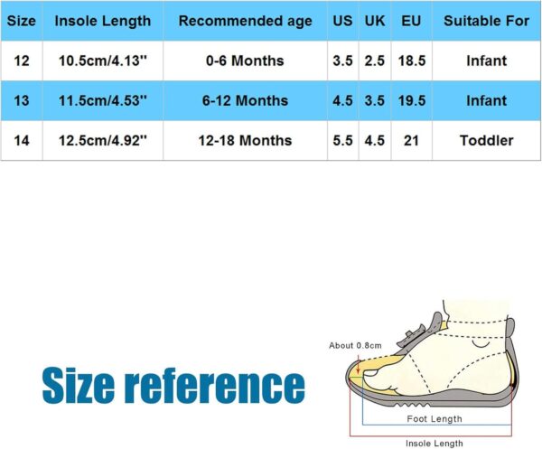 Baby Socks 12 18 Months Girl Baby Booties Boots Baby Boots Toddler Boots Soft Bottom Toddler Shoes Plus Velvet Thick Non Slip Large Cotton Shoes Newborn Baby Shoes 0 3 Monthsbaby Booties Boots - Image 4