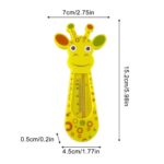Ne-wborn Giraffe Baby Safe Floating Bath Thermometer - 1/2 Pieces Water Temperature Thermometer for Bathing - Image 7