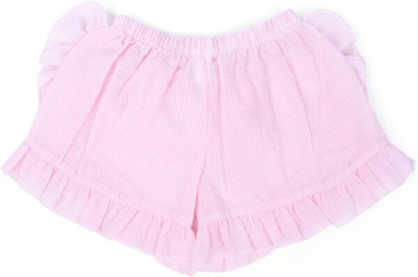 Agoky Baby Girls Bloomers Double Seersucker Ruffle Short Pants Summer Breathable Shorts Underpants - Image 3