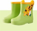 SRTUMEY Boys Boots Giraffe Rain Shoes Children's Rain Shoes Boys And Girls Water Shoes Baby Rain Boots Water Boots Boys Wellies Size 5 - Image 7