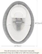 zoicay Kids Lounger for Toddler - Lounger for Newborn, Breathable & Soft Nest Cover Co Sleeping for 0-12 Months, Essentials Gifts, Portable Infant Lounger Floor Seat for Home and Travel - Image 7