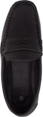 Childrens Flat Easy Slip On Loafer Style Shoe - Image 6