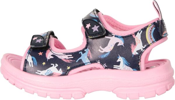 Mountain Warehouse Sand Kids Sandals - Comfortable Footwear with Cushioned Footbed, Touch Strap Fastening For Boys & Girls - For Spring Summer, Beach, Walking & Outdoors - Image 6