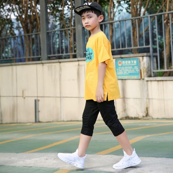 Children's Sports Shoes Boys' Basketball Shoes Sports Running Shoes - Image 3