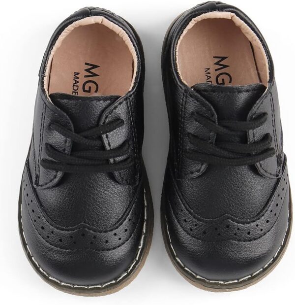 MASOCIO Boys Girls Lace Up Shoes Toddler Little Kids School Dress Shoes (Toddler/Little Kid) - Image 6