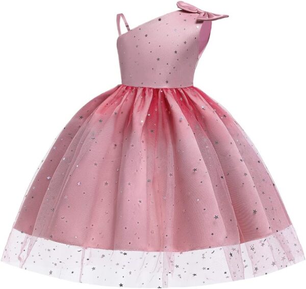 Cichic Girls Party Dress Toddler Girls' Princess Dresses for Birthday Bridesmaid Wedding Occasion Sparkly Frocks 2-12 Years Old… - Image 2