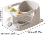 Baby Bath Seat - Baby Chair with Suction Cups | Non Slip Toddler Bath Toys for Sitting Up for Boys and Girls - Image 6