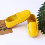Toddler Little Kid Boys Girls Soft Slip On Loafers Dress Flat Shoes Boat Shoes Leisure Shoes Baby Shoes Girls Shoes Casual Shoes Hiking Shoes Children's Shoes Single Shoes Baby Shoes, yellow, 26 - Image 8