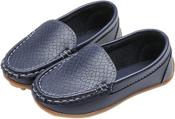 Princess Shoes for Girls 4to6 Toddler Little Kid Boys Girls Soft Slip On Loafers Dress Flat Shoes Boat Shoes Casual Shoes So So Shoes for Kids - Image 2