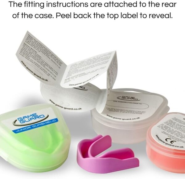 Boil & Bite Mouth Guard/Gum Shield – Mouldable Mouthguard/gumshields - CE Approved, School Sports, Rugby, Hockey, Boxing, GAA, Martial Arts - Image 13