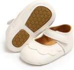 MASOCIO Baby Girl Shoes Mary Jane Infant Anti Slip First Walking Shoes - Image 5