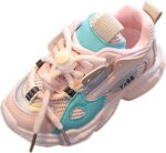 Sports Trainers for Kids - Kids Sports Athletic Shoes Toddler Little Kids Shoes Girls Printing Shoes Breathable Sports Shoes Boys' Handsome Sneakers Walking Shoes Little Kid/Big Kid