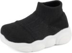 Toddlers First Walking Shoes 1-4 T Baby Boys Girls Sneakers Sock Shoes Breathable Flexible Antislip Sole