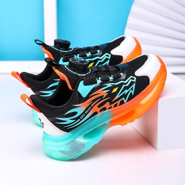 Boys Trainers 2023 Kids Sneakers Breathable Walking Tennis Sneakers Lightweight Comfort Non-Slip Running Casual Athletic School Sport Shoes - Image 4