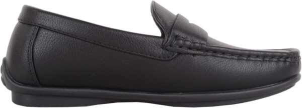 Childrens Flat Easy Slip On Loafer Style Shoe - Image 4