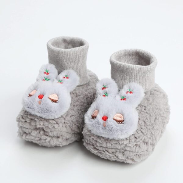 Baby Socks 12 18 Months Girl Baby Booties Boots Baby Boots Toddler Boots Soft Bottom Toddler Shoes Plus Velvet Thick Non Slip Large Cotton Shoes Newborn Baby Shoes 0 3 Monthsbaby Booties Boots - Image 2