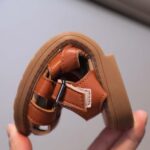 HAOLEI Infant Baby Boys Girls Summer Sandals Closed Toe Gladiator Roman Sandals Soft Sole First Walking Shoes Anti Slip Casual Crib Flat Shoes Prewalkers Toddler 1-6 Years - Image 6