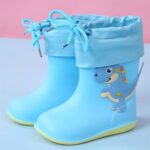 Water Boots In Large And Small Children Toddlers Children Children's Rain Shoes Boys And Girls Water Shoes Baby Rain Boots Infant Boots Size 5 Boys - Image 2