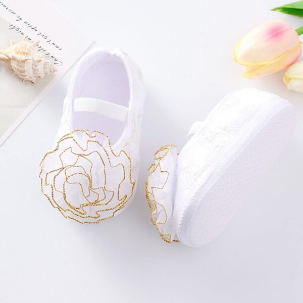 Shoes Shoes Little Child Sole Princess Toddler Flowers Shoes Soft Cute Baby Baby Shoes - Image 4