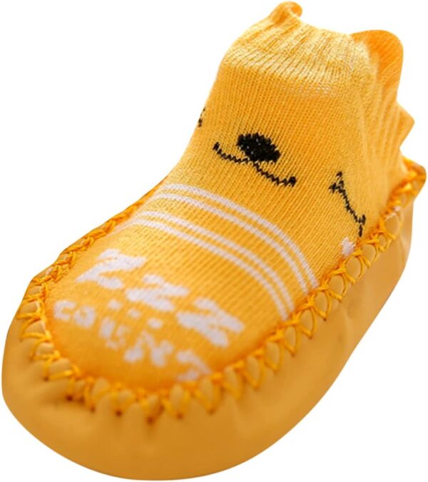 Baby Boy Boots Size 3 Baby Boys Girls Floor Non-Slip Walking Shoes First Kids Shoes The Socks Baby Shoes - Image 3