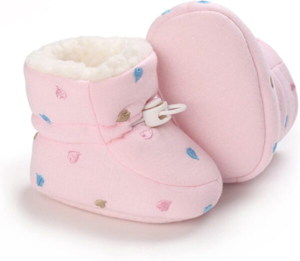 Boot Toddler Size 6 Baby Shoes Warm Short Boots Shoes Fashion Printing Non Slip Breathable Boots Baby Size 6 Shoes Boy - Image 4