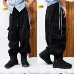 VTASQ Kids Snow Boots Boys Girls Fur Lined Warm Ankle Boots Outdoor Waterproof Winter Boots Non-Slip Cotton Shoe Slip On Walking Boots (Little Kid/Big Kid) - Image 5