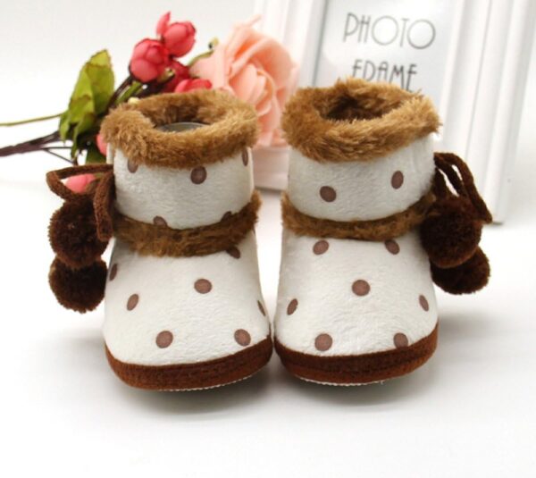 Toddler Baby Shoes Snow Infant Warming Girls Booties Boys Boots Soft Baby Shoes Size 5 Boy Shoes Toddler - Image 4