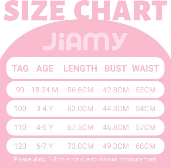 JiAmy Girls Dresses Ruffle Short Sleeve Square Neck Backless Tulle Puff Dress Kids Wedding Elegant Princess Dress Clothes for Girl 18 Months-7 Years - Image 7