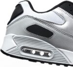 Padgene Men Women Running Shoes Sports Trainers Breathable Lightweight Sneakers Air Cushion Low Top Footwear Waking Fitness Lace up Shoes for Walking Gym Jogging Fitness Athletic Casual - Image 4