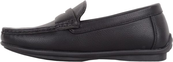 Childrens Flat Easy Slip On Loafer Style Shoe - Image 5