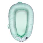 Baby Lounger, Infant Lounger for Newborn 0-24 Months, Breathable and Soft 100% Cotton Baby Nest Cover, Babies Essentials Gifts, Portable Co-Sleeping Baby Bed for Home and Travel - Image 9