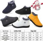 VTASQ Kids Snow Boots Boys Girls Fur Lined Warm Ankle Boots Outdoor Waterproof Winter Boots Non-Slip Cotton Shoe Slip On Walking Boots (Little Kid/Big Kid) - Image 6