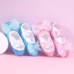 ROLAQDK Jelly Sandals for Toddlers Children Shoes Dance Shoes Warm Dance Ballet Performance Indoor Shoes Yoga Dance Shoes Natives Toddler Girls Sandals Size 8 Toddler Shoes for Girls - Image 4