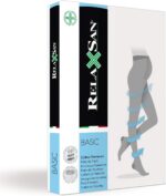 Relaxsan Compression Maternity Tights, Adjustable Pantyhose 12-17 mmHg, Basic 790 - Image 4