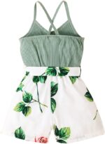 Tearfuty Toddler Girl Clothes Baby Girl Sleeveless Romper One-piece Jumpsuit Summer Clothes Set - Image 7